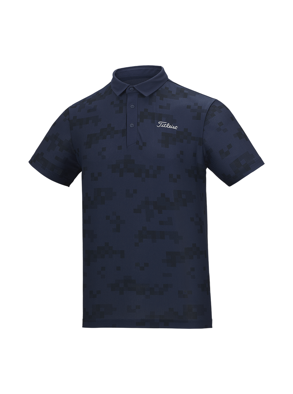 PRINTED MESH SS POLO